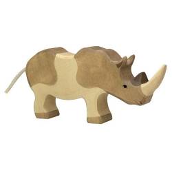 Rinoceronte- Animal de madera
