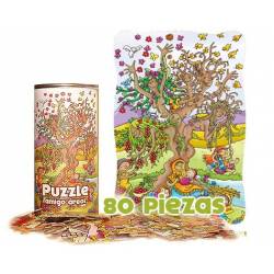 Puzzle en lata - Amigo árbol