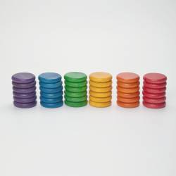 36 Monedas arco iris